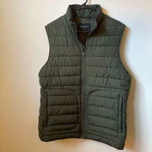 Men's Banana Republic Vest Medium Dark Green